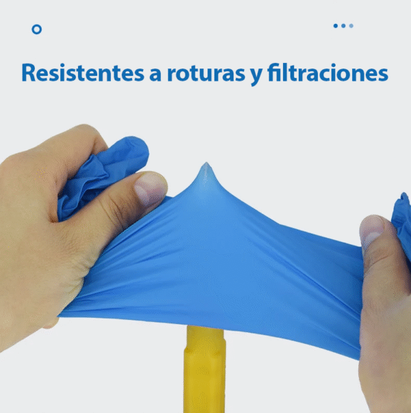 Guantes de Nitrilo Desechables – (Caja de 100 Piezas) - Image 4