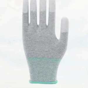 Anti-static PU coated fnger gloves